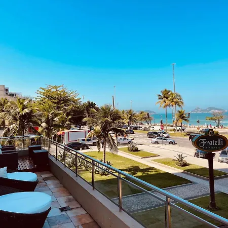 Pe Na Areia! Apart Hotel Com Vista Para O Mar E Lazer Completo! Front Beach Apartment With Ocean View And Amenities! Río de Janeiro Exterior foto